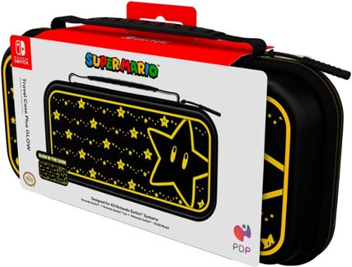 PDP Travel Case Plus GLOW For Nintendo Switch, Nintendo Switch Lite, Nintendo Switch - OLED Model - Super Star SHOP ONLINE