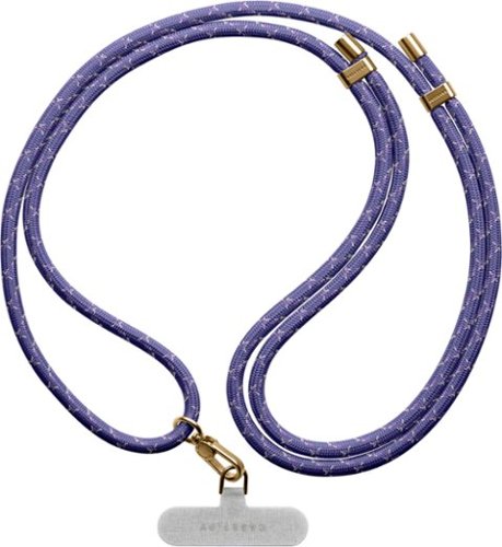 CASETiFY Rope Cross-body Phone Strap Compatible with Most Cell Phone Devices - Peri Purple/Reflective WORLDWIDE DELIVERY