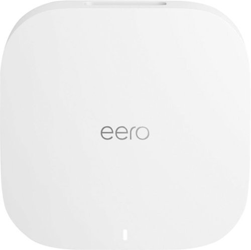 Certified Refurbished Amazon eero Pro 6 tri-band mesh Wi-Fi 6 router - White