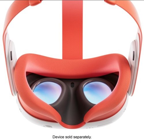 Meta Quest 3 Facial Interface & Head Strap - Blood Orange WORLDWIDE DELIVERY