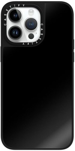CASETiFY - Mirror Case with MagSafe for Apple iPhone 15 Pro Max - Black with Black Bumper