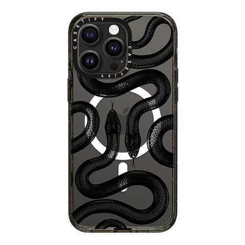 CASETiFY Impact Case with MagSafe for Apple iPhone 15 Pro Max - Black Kingsnake HOW TO BUY