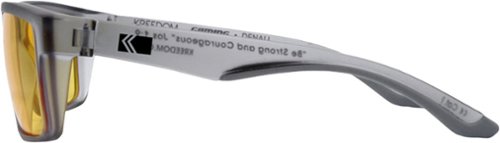 Kreedom Denali Gaming Glasses with Microfiber Case - Crystal Dark Grey WORLDWIDE DELIVERY