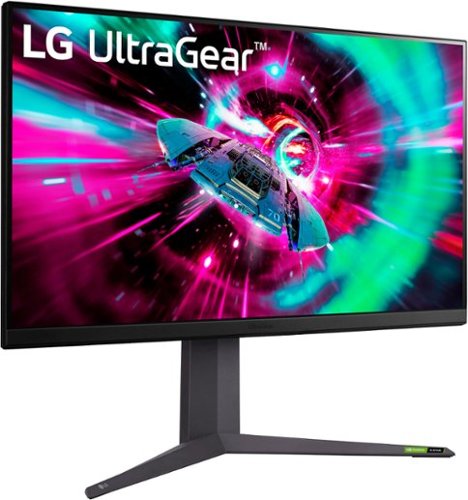 LG 32" 144 Hz IPS UHD Gaming Monitor FreeSync Premium & G-Sync Compatible 3840 x 2160 (4K) DCI-P3 95% (CIE1976) UltraGear 32GR93U-B Tilt/Height/Pivot Adjust