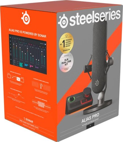 SteelSeries Alias Pro XLR Microphone HOW TO BUY