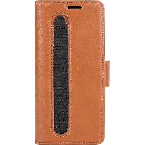 SaharaCase - Leather Folio Wallet Case for Samsung Galaxy Z Fold5 - Brown