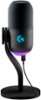 Logitech - Yeti GX Wired Supercardioid Dynamic Gaming Microphone with LIGHTSYNC RGB Lights - Black-Front_Standard