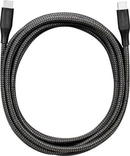 Insignia™ 10’ 60W USB-C to USB-C Charge-and-Sync Braided Cable - Black HOW TO BUY