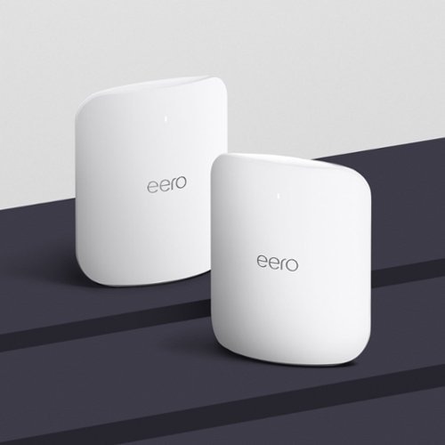 eero Max 7 BE20800 Tri-Band Mesh Wi-Fi 7 System (2-pack) - White GLOBAL SHIPPING