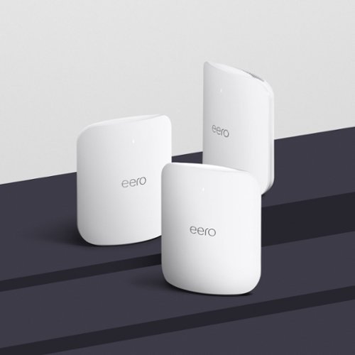 eero Max 7 BE20800 Tri-Band Mesh Wi-Fi 7 System (3-pack) - White GLOBAL SHIPPING