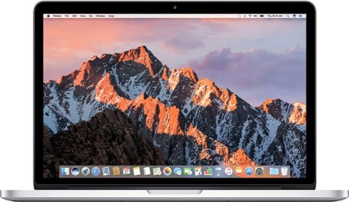 Apple - Refurbished MacBook Pro with Retina display - 13.3" Display - Intel Core i7 - 16GB Memory - 512GB Flash Storage - Silver