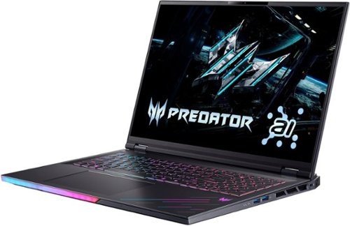 Acer Predator Helios 18 AI- 18 240Hz Gaming Laptop - 3840 x 2400- Intel Core Ultra 9 - NVIDIA GeForce RTX 5090 – 64GB – 2TB - Abyssal Black BUY ONLINE