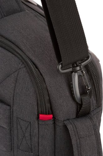SwissGear 16 Commute Hybrid Brief/Backpack - Gray - Black BUY IN MIDDLE EAST