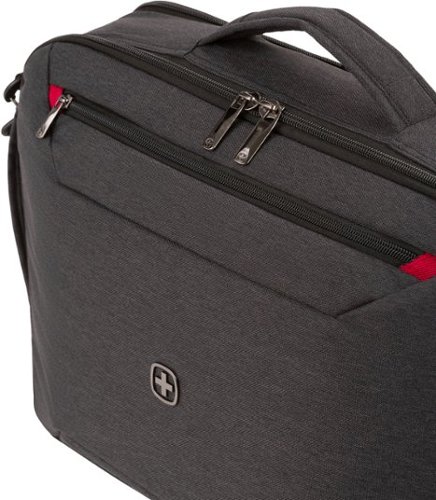 SwissGear 16 Commute Hybrid Brief/Backpack - Gray - Black BUY IN AUSTRALIA