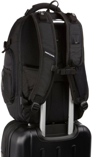 SwissGear Commander USB ScanSmart Laptop Backpack - Black WHERE TO BUY