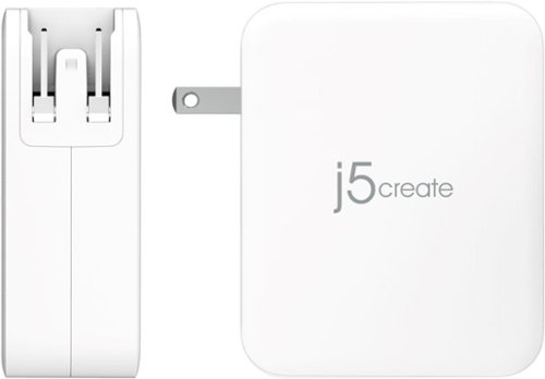 j5create 130W GaN USB-C 4-Port Charger - Black GLOBAL SHIPPING