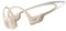Shokz - OpenRun Pro Mini Premium Bone Conduction Open-Ear Sport Headphones - Beige-Front_Standard