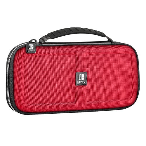 RDS Industries Game Traveler Deluxe Travel Case for Nintendo Switch - Red WORLDWIDE DELIVERY