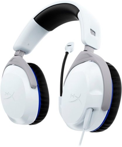 HyperX Cloud Stinger 2 Wired Gaming Headset for PS5 and PS4 - White BUY IN SINGAPORE