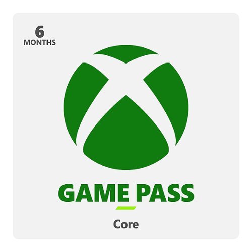 Microsoft - Xbox Game Pass Core 6-month Membership [Digital]