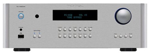 

Rotel - RA-1592 MKII 200W 2-Ch Integrated Stereo Amplifier - Silver