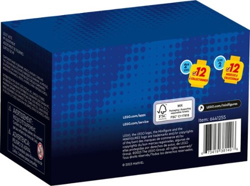 LEGO Minifigures Marvel Series 2 6 Pack 66735 - Blind Box WORLDWIDE DELIVERY