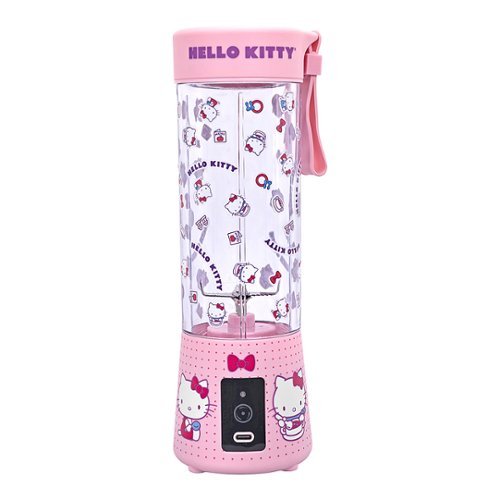 Uncanny Brands - Hello Kitty USB-Rechargeable Portable Blender - Pink