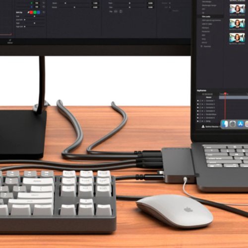 Hyper Drive Next​ 8 Port USB-C Hub, 4K HDMI, USB4/Thunderbolt 4, 1 USB-C, 2 USB-A, microSD/SD, travel dock for MacBook/PC - Space Gray HOW TO BUY