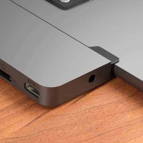 Hyper Drive Next​ 8 Port USB-C Hub, 4K HDMI, USB4/Thunderbolt 4, 1 USB-C, 2 USB-A, microSD/SD, travel dock for MacBook/PC - Space Gray WHERE TO BUY