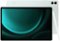Samsung - Galaxy Tab S9 FE+ - 12.4" 256GB - Wi-Fi - with S-Pen - Mint-Front_Standard