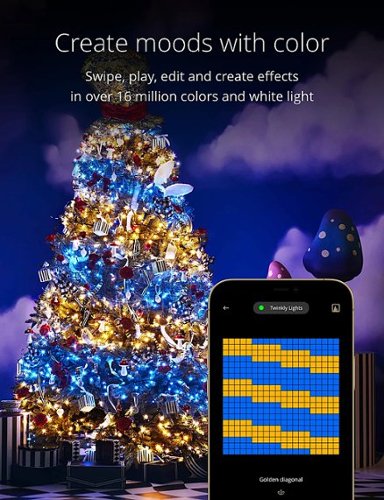 Twinkly Smart Light Strings Special Edition 250 RGB+W LED Gen II, 65.6 ft - Multi HOW TO BUY