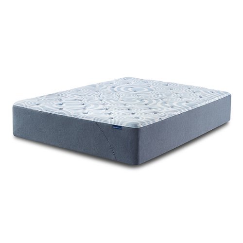 Serta - Perfect Sleeper Renewed Relief 12-Inch Plush Hybrid Mattress-Queen - Dark Blue
