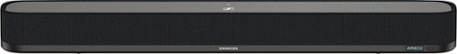  Sennheiser - AMBEO Soundbar Mini Compact Device with Adaptive Features and Multiple Connectivity - Black