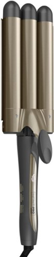Conair InfinitiPRO Tourmaline Ceramic Triple Barrel Waver - Gray WORLDWIDE DELIVERY