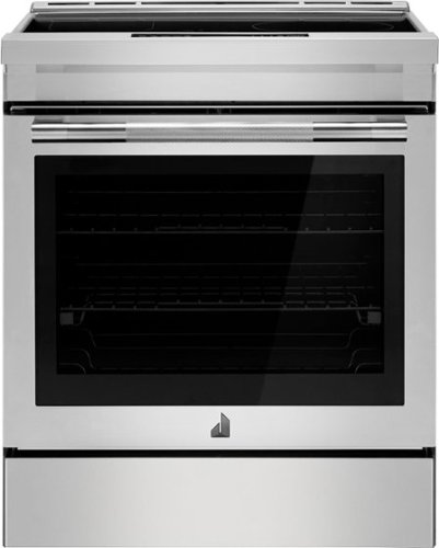 JennAir - RISE Series 6.4 Cu. Ft. Slide-In Electric Induction Range with Magnetic Induction - Stainless Steel