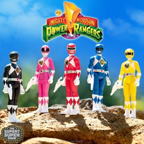 Super7 ReAction 3.75 in Plastic Mighty Morphin Power Rangers - Blue Ranger - Multicolor HOW TO BUY