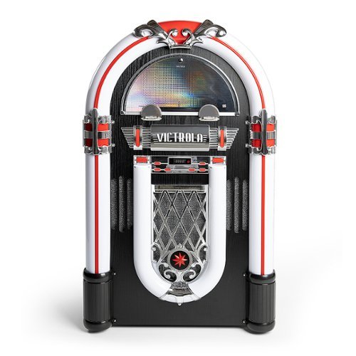 Victrola - Mayfield Full-Size Jukebox - Black