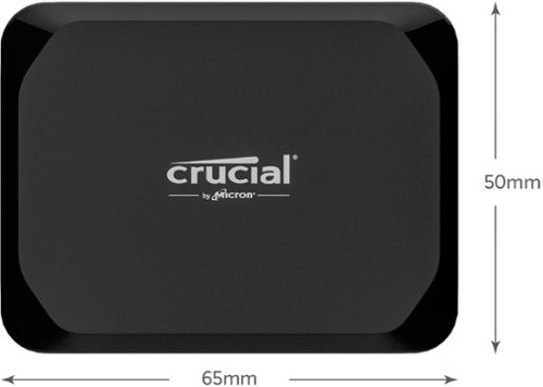 Crucial X9 2TB External USB-C SSD - Black WORLDWIDE DELIVERY