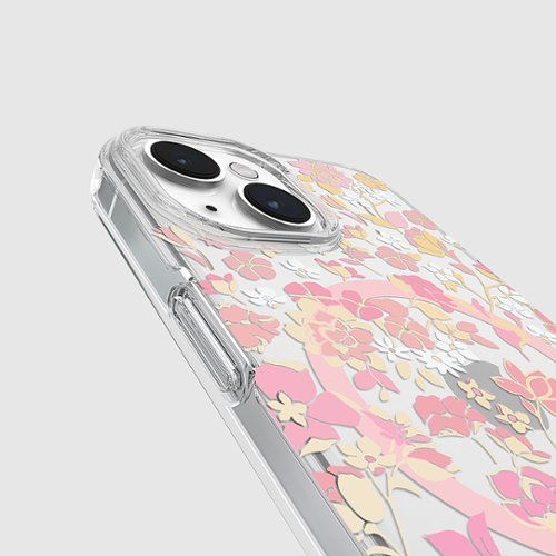 kate spade new york Protective Hard Shell Case with MagSafe for Apple iPhone 16e/15/14/13 - Flowerbed Pink WHERE TO BUY