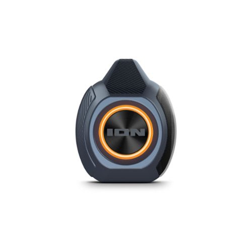 ION Audio AquaSport Max Waterproof 60-Watt Bluetooth Stereo Speaker with Lights - Black WORLDWIDE DELIVERY