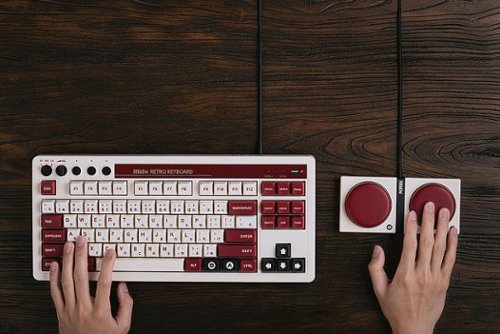8BitDo Retro Mechanical Keyboard - Fami Edition WHERE TO BUY