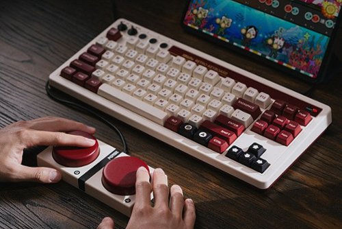 8BitDo Retro Mechanical Keyboard - Fami Edition BUY IN SINGAPORE