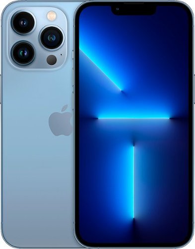 Apple - Pre-Owned Excellent iPhone 13 Pro Max 5G 128GB (Unlocked) - Sierra Blue