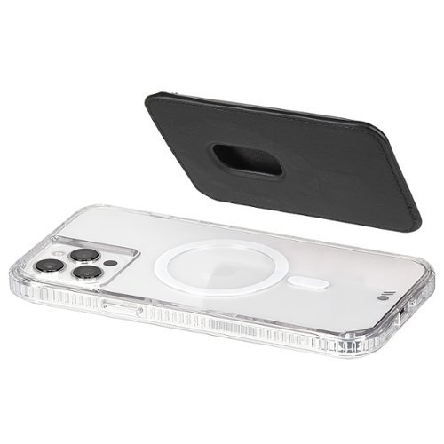 Case-Mate Magnetic Cardholder with MagSafe For select Apple iPhones - Black HOW TO BUY