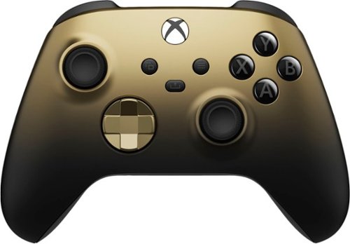 Microsoft - Xbox Wireless Controller for Xbox Series X, Xbox Series S, Xbox One, Windows Devices - Gold Shadow Special Edition