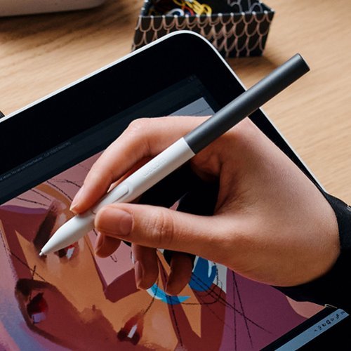 Wacom Standard Pen for 2023 Edition Wacom One displays and tablets - White/Gray WORLDWIDE DELIVERY