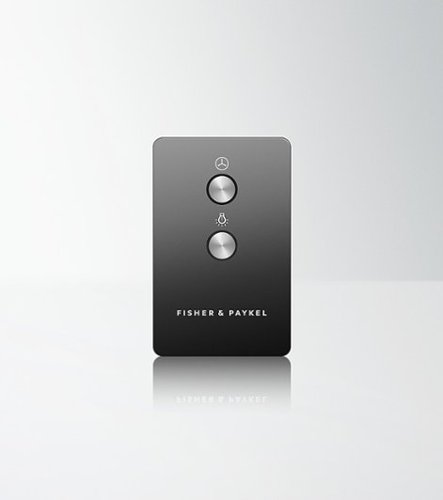 Fisher & Paykel - Accessory Remote for select integrated range hoods - Black-Front_Standard 