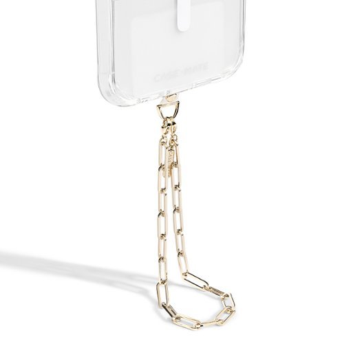 Case-Mate Wristlet Link Chain for Most Cell Phones - Champagne WORLDWIDE DELIVERY