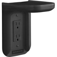 Sanus - Outlet Shelf Speaker Mount for Small Devices - Black