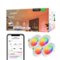 Nanoleaf - Essentials 4" Smart LED Downlight Thread & Matter Compatible (4 Pack) - Multicolor-Front_Standard